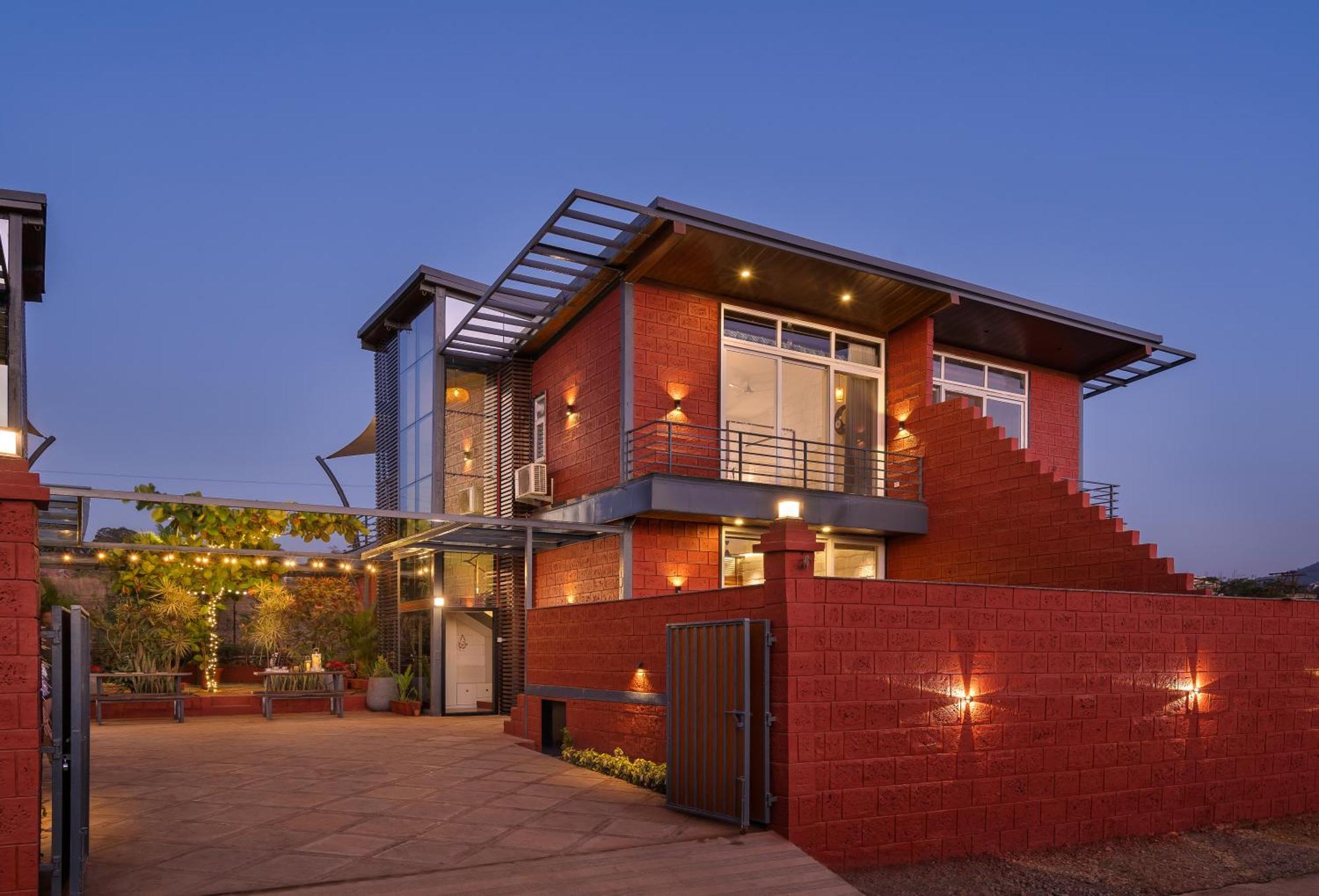 Saffronstays Calvin - 3 Bedroom Pool Villa In Lonavala Eksteriør bilde