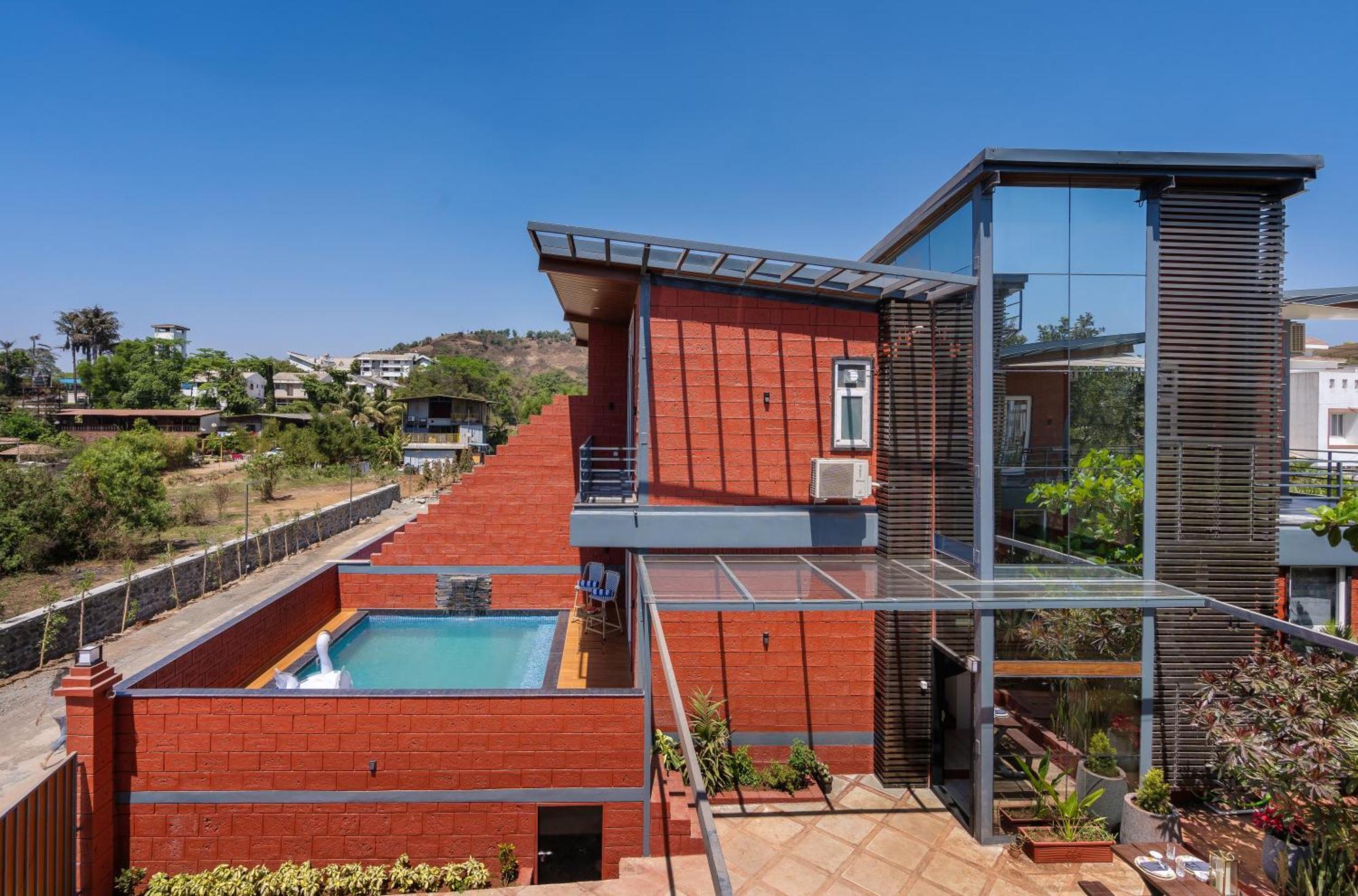 Saffronstays Calvin - 3 Bedroom Pool Villa In Lonavala Eksteriør bilde